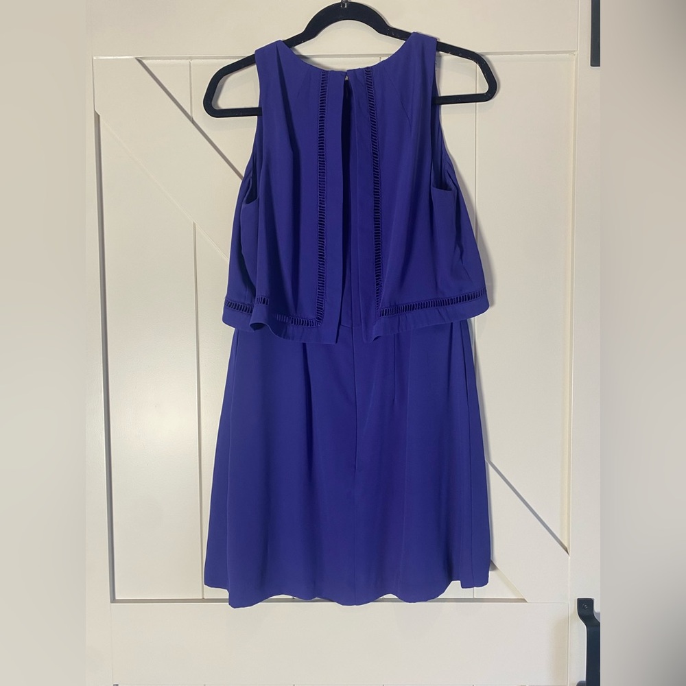 Worn once. Was a size 12, altered to a 4/6. Precious on!